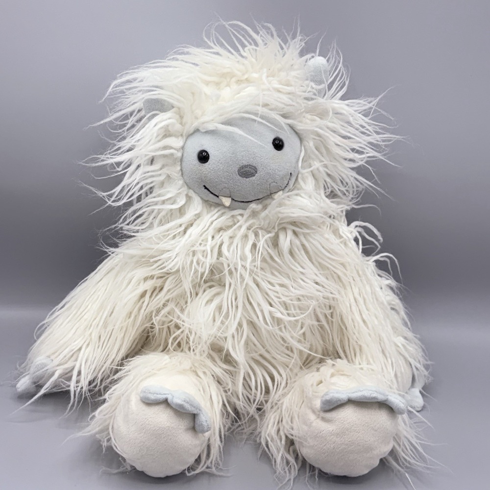 Mon Ami Yowie The Yeti Plush 15" Stuffed Animal Abominable Snowman Retired